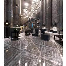 Marble flooring is used in many grand buildings, like the white house and the mark twain house. China Polishing Grey White Black Marble Flooring Tiles For Villa Hotel Kitchen Bathroom Countertop China Marble Tiles Grey Marble Slabs