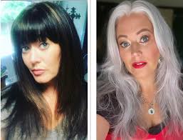 I'm new to this silver group. Just wanted to say Hi. My transition has been  less than a year so I'm still adjusting but not going back. Posting my  before & now.