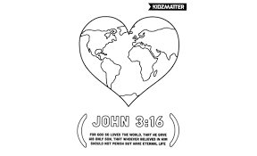 For god so loved the world. God So Loved The World Coloring Page For God So Loved The World Bunny Coloring Pages Coloring Pages