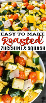 Roasted Zucchini And Squash Recipe Ready In 15 Minutes Recipe Roasted Vegetable Recipes Zucchini Side Dishes Roast Zucchini