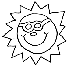 This will be one of the great options for kids who are just starting 'coloring.' these pages are easy to color since they are less complicated with less borders and lines. Coloring Pictures Of The Sun Coloring Home