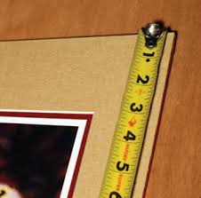 By being able to make our own frames, we can make all four borders the same because we can make the frame any size we want it. Make Your Own Picture Frame Extreme How To