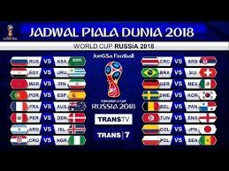 Tim nasional prancis berhasil keluar sebagai juara piala dunia 2018 prediksi bola saudi arabia vs mesir piala dunia 25 juni 2018 untuk prediksi pertandingan antar ke dua team yang bertemu pada tanggal 25 juni 2018… Jadwal Pertandingan Piala Dunia Terlengkap 2018 Grup A H Fase Grup Sampai Final World Cup Schedule Youtube