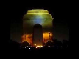 The park on the summit overlooks l.a. Independence Day Celebration At India Gate With Laser Light Show Youtube