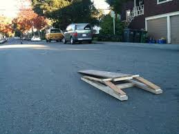 Build An Adjustable Bike Jump For Kids Build A Bike Kids Bike Track Bmx Ramps