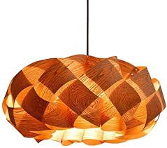 4.7 out of 5 stars. Amazon Com Yap Round Bending Persia Wood Veneer Chandelier Diy Wooden Woven Pendant Lamp Hand Make Curve Ceiling Lampshade Simple Morden Wicker Hanging Lamp Home Kitchen