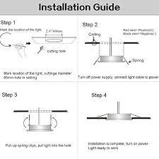 All models also include an edison base adapter (gu24 socket string. Color Changing Recessed Lighting Derlights 5w Rgb Recessed Ceiling Li Directnine United Arab Emirates