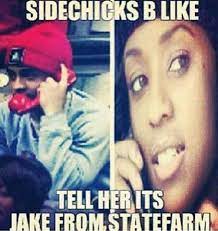 Lmao I Just Died What Are You Wearing Jake From State Farm She Sounds Hideous Well Shes A Guy So Funny Commercial Ads Funny Video Memes Funny Quotes