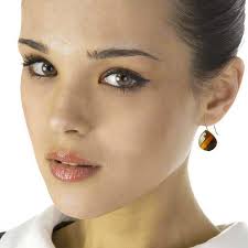 Tiger eye earrings Lina silver