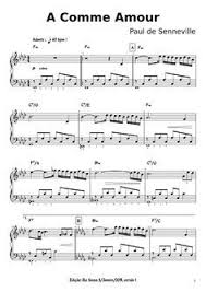 A Comme Amour Richard Clayderman Piano Sheet Music Sheet Music Pdf Sheet Music