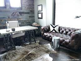 It brings more focus to scandinavian style furniture, the beauty of unfinished wood, and rustic materials and textures. Modern Rustic Office Design Taryn Whiteaker