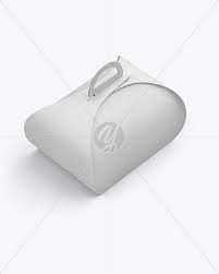 Download Kraft Paper Cake Box Mockup In Box Mockups On Yellow Images Object Mockups
