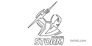 Embora o logotipo do time de rugby da melbourne storm tenha sido atualizado em 2018, ele não mudou drasticamente. Melbourne Storm National Rugby League Team Logo Sports Australia Ks1 Black
