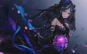 The resolution of image is 508x570 and classified to anime eyes, anime explosion, hair tie. Hd Wallpaper Anime Anime Girls Long Hair Blonde Yellow Eyes Wings Angel Wallpaper Flare