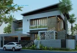 Model rumah hook 2 lantai rumah batu desain rumah rumah. Rumah Hook Kolam Renang Minimalis Desain Mewah 2 Lantai Modern
