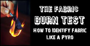 Fabric Burn Test How To Identify Fabric Like A Pyro