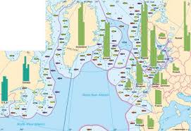 Maps North Atlantic Ocean Sea Fishing Diercke