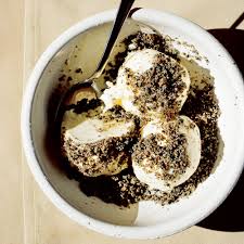 Looking for condensed milk ice cream? Condensed Milk Ice Cream With Black Sesame Polvoron Recipe Chad Valencia Food Wine
