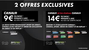 Quel film regarder ce lundi avec mycanal ? Promo Mycanal Canal A 9 90 Mois Pendant Deux Ans Igeneration