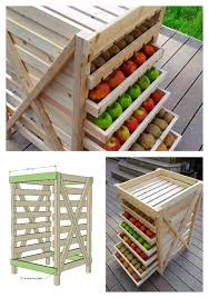 Harvest Season Build A Food Storage Shelf Free And Easy Diy Project And Furniture Plans Easy Diy Projekte Gemuseaufbewahrung Mobel Zum Selbermachen