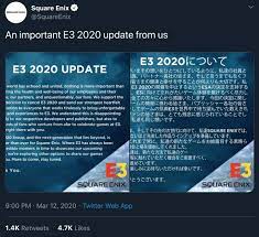We'll also be getting a. Another Nail Drills E3 S Coffin After Square Enix Confirms Digital Event