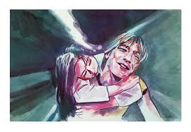 .a disillusioned hitman attempts to escape from his violent lifestyle against the wishes of his partner, who is infatuated with him, and an eccentric mute repeatedly encounters, then subsequently falls for. Fallen Angels Lonely Nights Eating Alone Bright Wall Dark Room