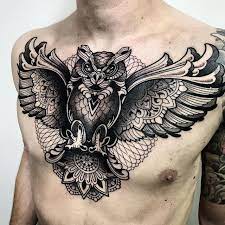 Artist links, interviews & press and friends of the shop. Owl Tattoo Chest Girl Novocom Top