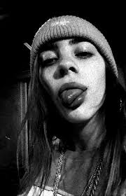 Black And White Billie Eilish Picture Icons Y Layouts Billie Eilish Billie Black Aesthetic