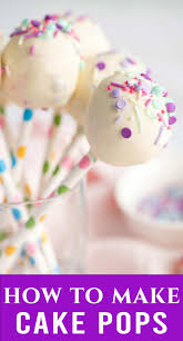 Finally a few weeks ago i gave them a try. How To Make Cake Pops The Best Cake Recipes