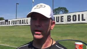 Purdue's Jeff Brohm: Monday's practice