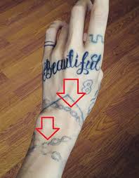 Name tattoo on hand tattoo font for men tattoo lettering styles cursive tattoos tattoo lettering fonts name tattoo designs last name tattoos a son finds his hero and role model in his father. Grimes Musician 16 Tattoos Their Meanings Body Art Guru