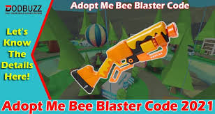 All codes you can redeem only after ocean update released. Adopt Me Bees Blaster Code July How To Make It Yours