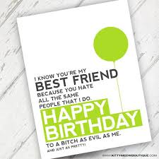 Bestie Birthday Message For Best Friend Funny Pin By Sylvia Anderson On Kitty Meow Boutique Stationery Design Best Friend Birthday Cards Cool Birthday Cards Birthday Cards For Friends