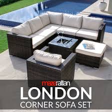 Our aim is provide the widest range of garden. The Maze Rattan London Corner Sofa Set From 121 Home Furniture Rattan Garden Furniture Maze Rattan Rattan Corner Sofa