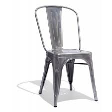 Marais A Side Chair Steel Dining Chairs Side Chairs Metal Cafe Chairs