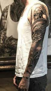 Top 121+ cool upper arm tattoo ideas in. 47 Best Greek Warrior Ideas Spartan Tattoo Greek Warrior Warrior Tattoos