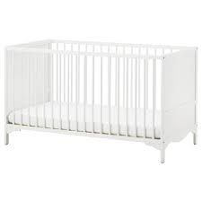 Solgul Crib White Ikea Cribs Ikea Mattress Ikea