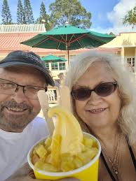 Visiting Dole Plantation