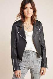 21 Classic Black Leather Biker Jackets Every Woman Needs Candie Anderson Black Leather Biker Jacket Leather Moto Entrepreneur Fashion