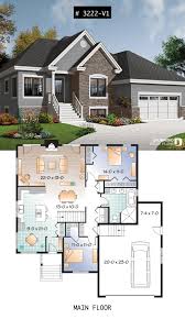 See more ideas about house plans, house floor plans, house design. Discover The Plan 3222 V1 Foxwood 2 Which Will Please You For Its 2 Bedrooms And For Its Mountain Styles Sims House Plans House Blueprints House Layouts