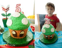 He insisted on a mario kart cake this year so of course i searched online for days for ideas and fo. A Super Mario 5th Birthday