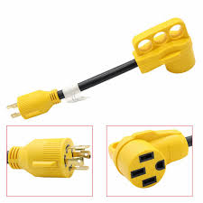 Maybe you would like to learn more about one of these? New Marine 30 Amp Male To 50 Amp Female Dogbone Adapter 125 250v Shore Power Pigtail Boat Adapter Conama Shop