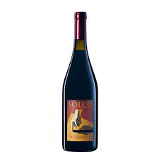 A red wine from lambrusco produced by paltrinieri produced with lambrusco salamino grapes. Lambrusco Dell Emilia Igt Solco 2020 Paltrinieri