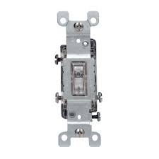 Leviton 15 Amp 3 Way Toggle Light Switch Clear Toggle Light Switch Leviton Toggle Switch