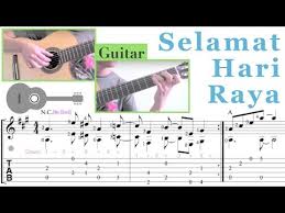 Maybe you would like to learn more about one of these? Selamat Hari Raya Saloma Guitar Notation Tab Youtube