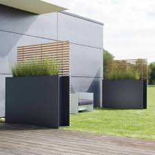 Conmoto Sotomon Pflanzgefass Mit Rankgitter Rankgitter Sichtschutz Garten Kleiner Hinterhof Terrasse