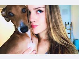 Scared male dog loose