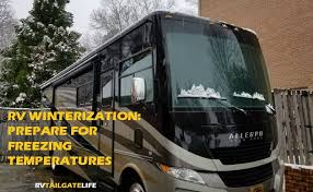If you want to make your brown/beige camper prettier, but you don't know how, here are all my resources for you. Rv Winterization Storing The Rv In Freezing Temperatures Rv Tailgate Life