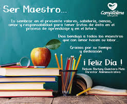 El día del maestro, celebrado el 15 de mayo en méxico, es una fecha designada para honrar a todos los docentes y educadores de nuestro país. Dia Del Maestro