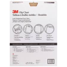 3m Flip Chart Pad 635 X 762mm White